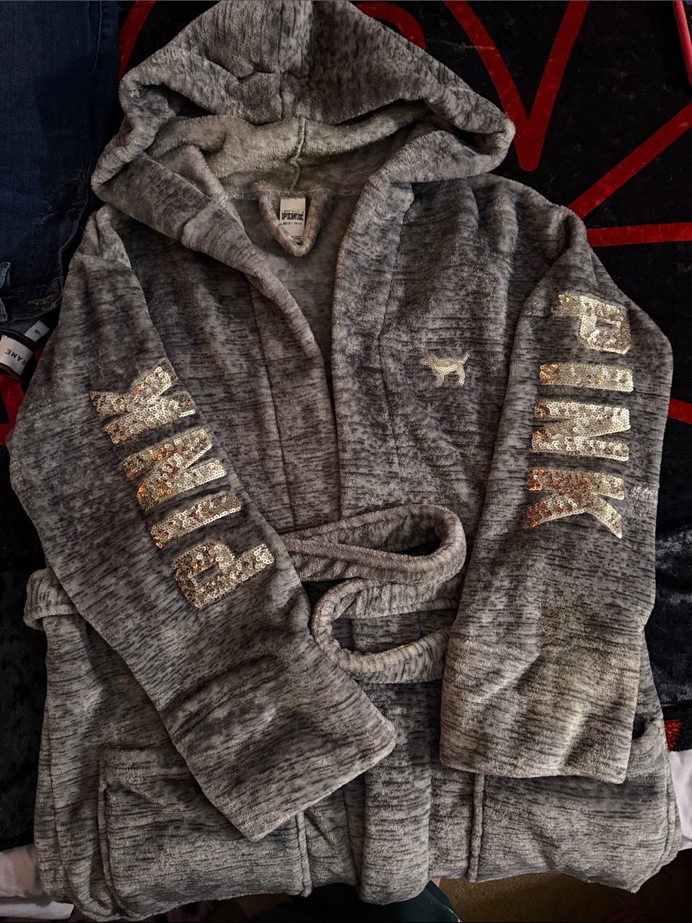 VS PINK cozy bathrobe/sleep-robe